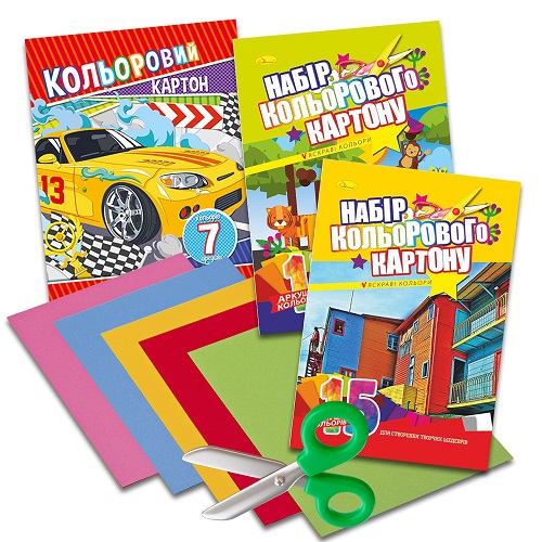 Кольоровий картон  STANDARD series 