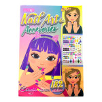 "Студія краси" книга з наліпками "Nail Art & Accessories"