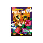 Coloring book "PIXEL ART" COLOR BY NUMBERS #2