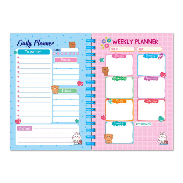 Блокнот для дівчаток "Only Girls Planner" МІКС