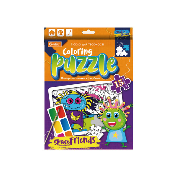 Набір для творчості "Coloring PUZZLE" "Космодрузі"